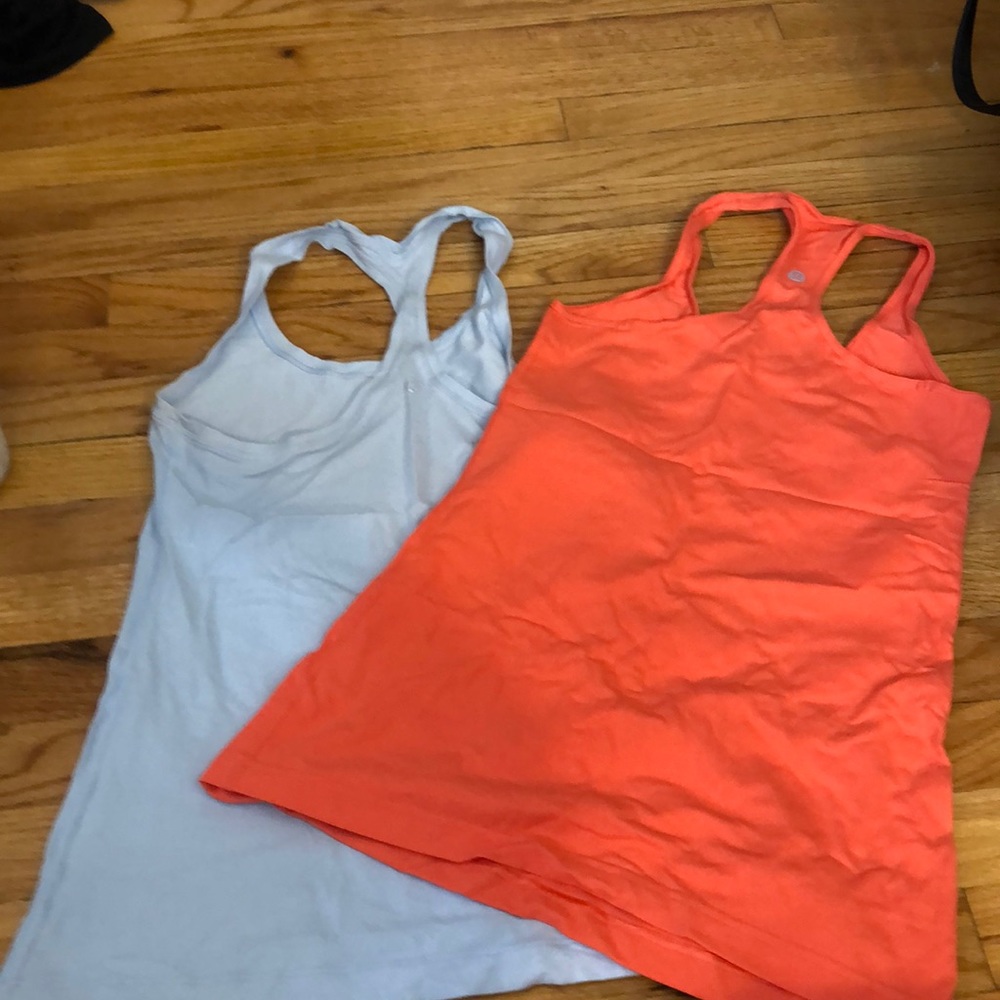 Lululemon cool racerback both size 8